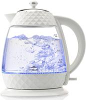 eta Wasserkocher "Crystal ETA315490010" 1,7 l 2200 W in einem edlen Wei&szlig;, aus...
