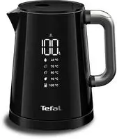 Tefal Ko854830 Smart'n Light Elektrischer Wasserkocher Schwarz 1l