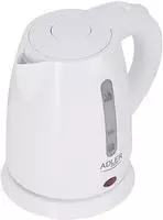 Adler AD 1272, Adler AD 1272 Wasserkocher Haselnuss (1 l) (AD 1272) Braun/Weiss