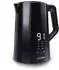 Arendo Edelstahl Wasserkocher Aesthet 1,5L, schwarz