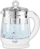 Adler Glass kettle with temp.reg. 1.5L ADLER AD-1299 (1.50 l) (21138774) Weiss