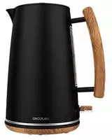 Cecotec 01479, Cecotec 01479, 1,7 l, 3000 W, Schwarz, Holz, Edelstahl, Holz,