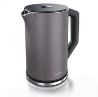 Arendo Wasserkocher, Edelstahl oder Glas, Temperaturanzeige & Warmhaltefunktion