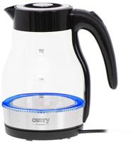 Camry CR 1300 Glas Wasserkocher 1,7 Liter mit LED Beleuchtung Edelstahl