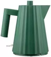 Elektrischer Wasserkocher Alessi Plisse Green, 1 l Gr&uuml;n
