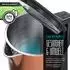 Arendo Elegant 1,5 Liter Kupfer