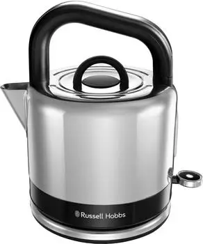 Russell Hobbs Wasserkocher Distinctions 26420-70 Edelstahl Schwarz 2400W 1,5 Liter