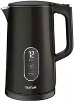 TEFAL Digit KI831E10 - 1,7 l - Schwarz - Edelstahl - Regelbare Temperatur -