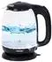 Mesko Wasserkocher MS 1302b Glas-Wasserkocher, schwarz 1,7 Liter, 2200 W