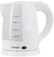 Mesko MS 1276 Mini Wasserkocher 1 Liter kabellos Wei&szlig;