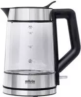 Silva Homeline 410137, Silva Homeline KL-G 2007 Wasserkocher Silber, Schwarz