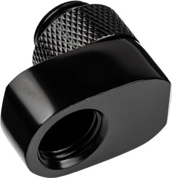 Alphacool Eiszapfen G1/4 Zoll Verlängerung Offset MF 16 Anschluss Schwarz