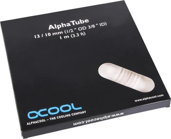 Alphacool AlphaTube HF 13/10 (3/8"ID) - Ultra Clear 1m