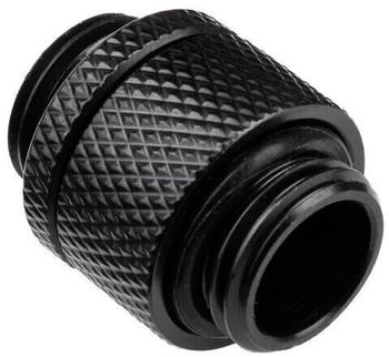 Alphacool Eiszapfen Doppeladapter drehbar G1/4 AG auf G1/4 AG - schwarz