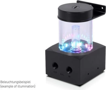 Alphacool Core 100 Aurora ARGB Ausgleichbehälter mit VPP Pumpe Acryl - schwarz Alphacool Core 100 Aurora ARGB Ausgleichbehälter mit VPP Pumpe Acryl - schwarz