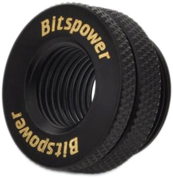 Bitspower Wasser-Einfüll-Öffnung G1/4 Zoll - carbon black
