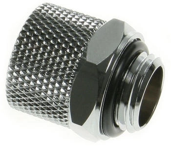 Bitspower Anschluss gerade G1/4 Zoll AG auf 11/8mm - silber glänzend