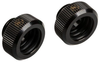 Bitspower Touchaqua Adapter Anschluss G1/4 Zoll AG auf 14mm AD Hardtube - 2er Pack schwarz