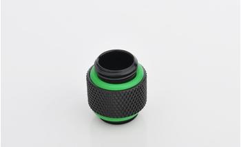 Bitspower Adapter gerade G1/4 Zoll AG auf G1/4 Zoll AG - lang schwarz matt