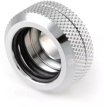 Bitspower Multi-Link Adapter Anschluss gerade G1/4 Zoll AG auf 16mm AD Hardtube - silber glänzend