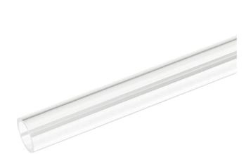 Bitspower None Chamfer PETG Link Tube 12/10mm 50cm - transparent