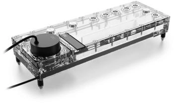 Alphacool Core Distro Plate 360 Links mit VPP D5 Apex Pumpe Alphacool Core Distro Plate 360 Links mit VPP D5 Apex Pumpe