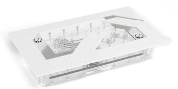 Alphacool Apex Distroplate Dark Base Pro 901 White mit VPP/D5 Apex PWM Pumpe Alphacool Apex Distroplate Dark Base Pro 901 White mit VPP/D5 Apex PWM Pumpe