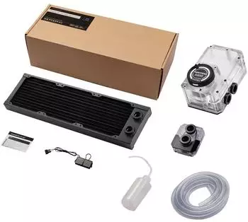Phanteks Glacier EZ-Fit 360 Soft-Kit Wasserkühlungsset weiß (PH-GEF_KIT360-ST_DWT)