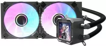 darkFlash DV240S All-in-One-Flüssigkeitskühler 240mm, 2 Lüfter, RGB (DV240S BLACK)