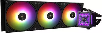 Thermalright Frozen Warframe Pro 360 CPU-Wasserk&uuml;hlung, 3x RGB-L&uuml;fter, schwarz