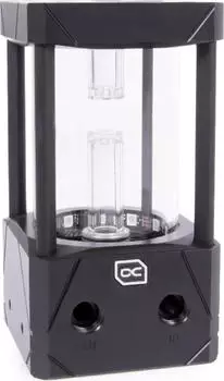 Alphacool Eisbecher Aurora D5 ARGB Ausgleichsbeh&auml;lter Acetal/Glas 150mm (15382)