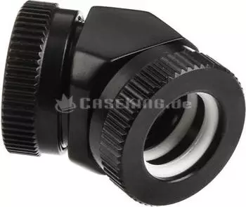 Phanteks Glacier Hard Tube Adapter 45° 12mm schwarz (PH-A45_BK_12)