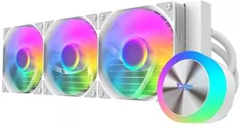 darkFlash DG360 CPU-Wasserkühler 360mm 3 Lüfter ARGB weiß (DG360)