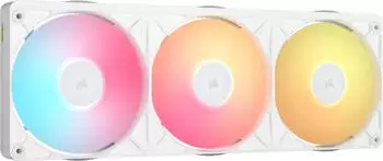 Corsair iCUE LINK RX360 II Unified Frame RGB PWM-Lüfter mit System Hub, weiß (CO-9051060-WW)