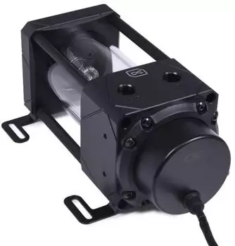 Alphacool Eisbecher Aurora D5 Acetal/Aluminium/Glas 150mm RGB 5V (13327)