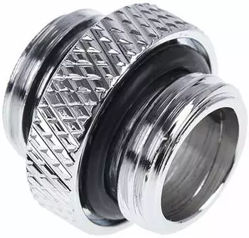 Alphacool Eiszapfen Doppelnippel G1/4 AG auf G1/4 AG, chrom (17398)