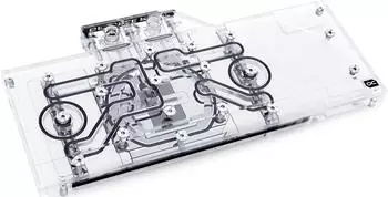 Alphacool Eisblock Aurora Acryl GPX-N RTX 3080/3090 XC3 Ultra Gaming GPU-Wasserk&uuml;hler mit Backplate (11961)