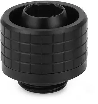 Thermal Grizzly DeltaMate Fitting ST16 Soft Tube, schwarz (TG-DM-FIT-0001)