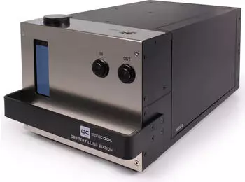 Alphacool ES Orbiter Filling Station, Wasserkühlung Pumpe schwarz/silber (13093)