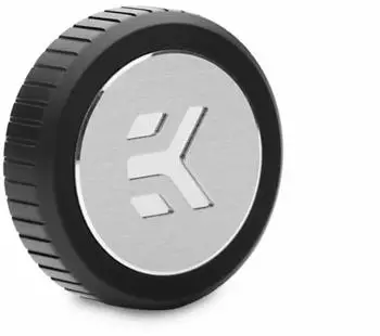 EKWB Quantum Torque Plug w/Badge 1/4" schwarz