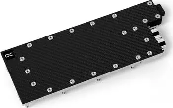Alphacool ES NV A100 80GB PCIe GPU-Wasserk&uuml;hler Backplate, Aluminium, schwarz (13543)