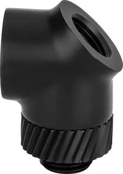 Thermaltake Pacific SF 45&deg; & 90&deg; Adapter, matt schwarz (CL-W398-CU00MK-A)