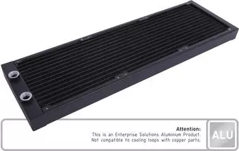 Alphacool ES Aluminium 420mm T27 Wasserkühlung Radiator, schwarz (14433)