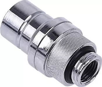 Alphacool Wasserkühlung Anschluss G1/4" Messing, silber (17438)