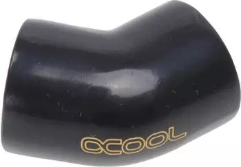 Alphacool HF L-Verbinder 45° G1/4 IG auf G1/4 IG, schwarz (17191)