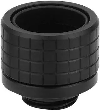 Thermal Grizzly DeltaMate HT16 Hard Tube Fitting, schwarz (TG-DM-FIT-0002)