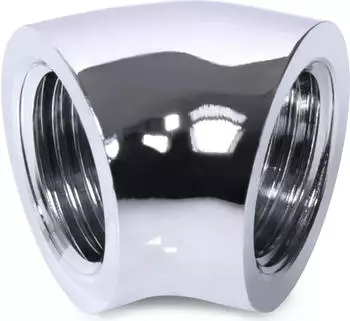 Alphacool Eiszapfen L-Verbinder 45° G1/4 IG auf G1/4 IG, chrom (17593)