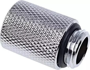 Alphacool Eiszapfen Verl&auml;ngerung 1/4" gerade, nicht drehbar, chrom (17257)