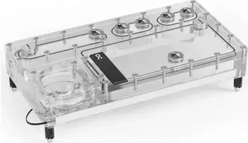 Alphacool Core Distro Plate 280 Links VPP/D5, Acryl, transparent (13832)