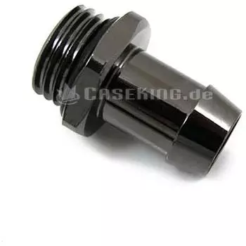 XSPC Steckanschluss 1/4 Zoll auf ID 10mm, schwarz chrome